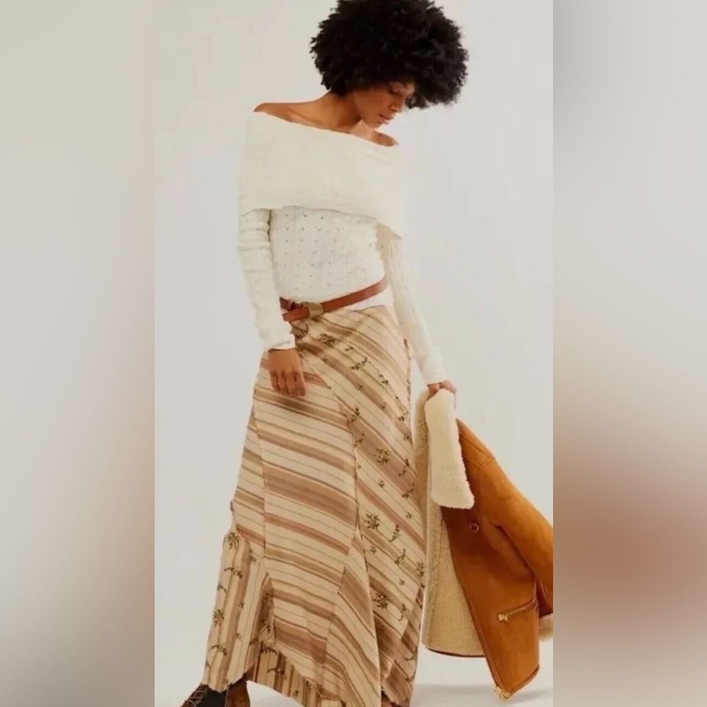 NWOT Free People Maxi Skirt 6 Never Worn